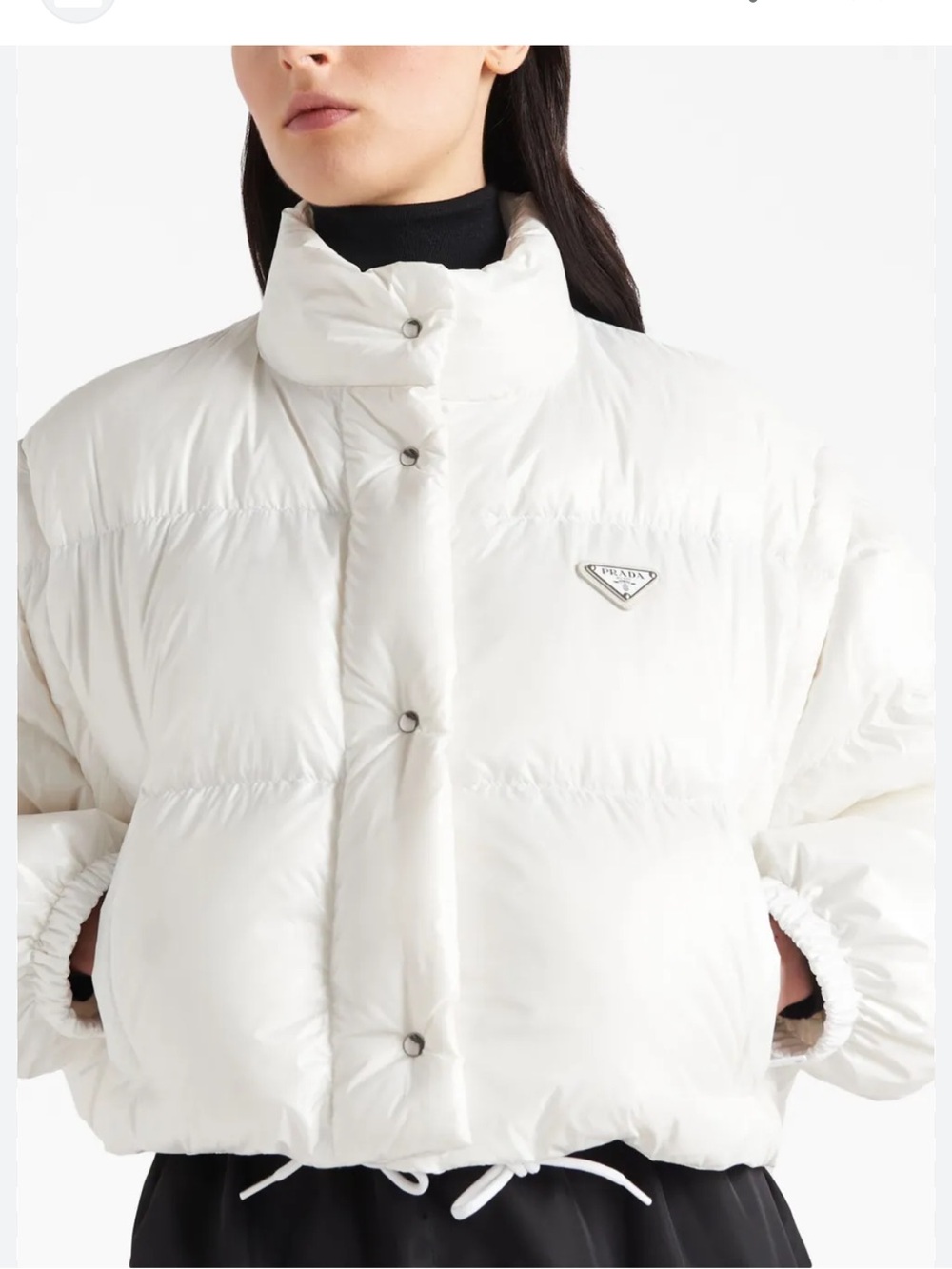 Prada Prada Re-Nylon Cropped Down
Jacket | small